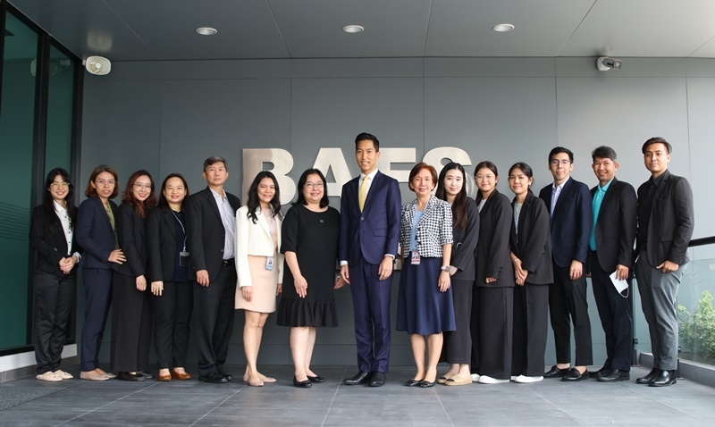 BAFS has been selected by the Stock Exchange of Thailand (SET) to be one of the nine organizations participating in the 2023 Climate Change Management Prototype Project.