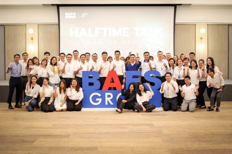 BAFS Group จัดกิจกรรม “Halftime Talk | Now or Never”
