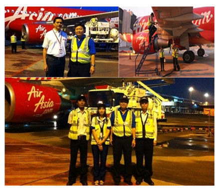 BAFS welcomes Thai AirAsia back to Don Mueang