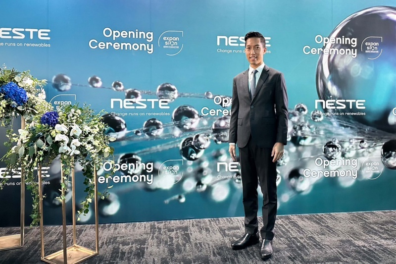BAFS ร่วมงานเปิดตัวโรงกลั่น Neste ณ ประเทศสิงคโปร์ สู่การเป็นผู้นำด้านการผลิตน้ำมันอากาศยานแบบยั่งยืน (SAF) แถวหน้าของโลก
